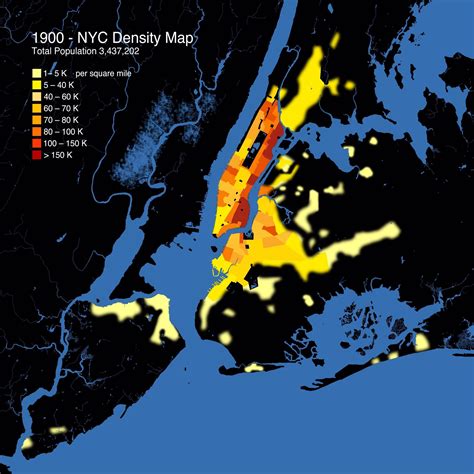 new york city population 1900